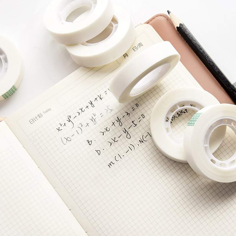 

1pc Solid Color Tape, White
