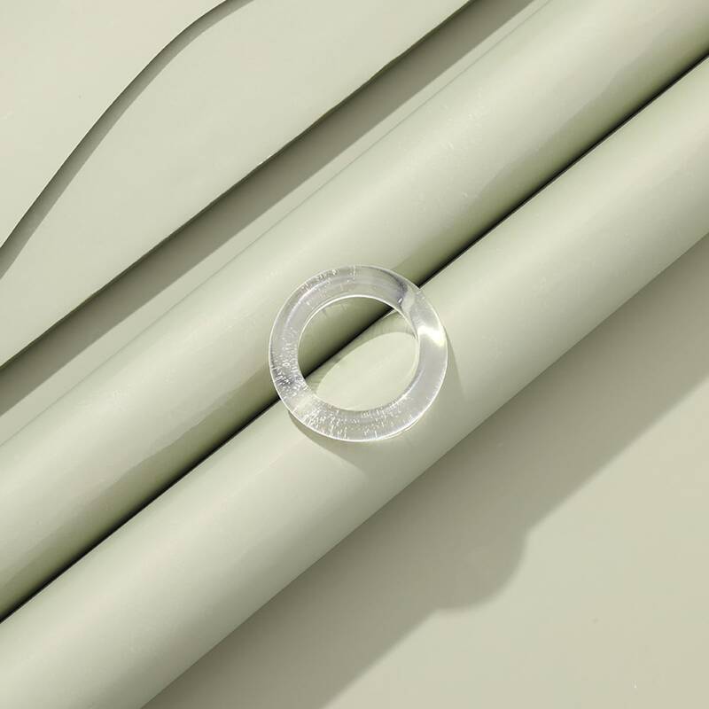 

1pc Minimalist Ring, Clear