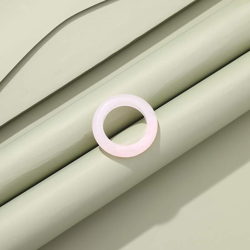 

1pc Minimalist Ring, Pink