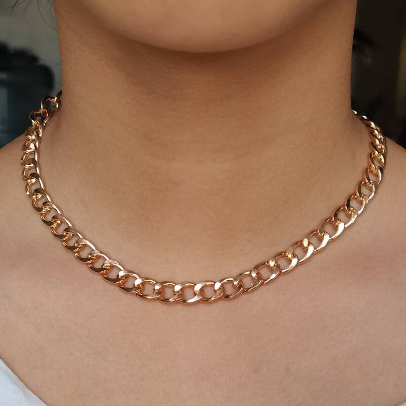

Minimalist Chain Necklace, Gold