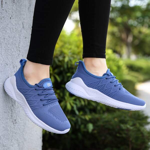 

Minimalist Breathable Running Shoes, Blue