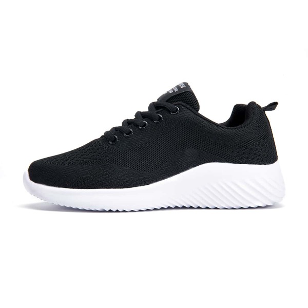 

Minimalist Breathable Running Shoes, Black and white