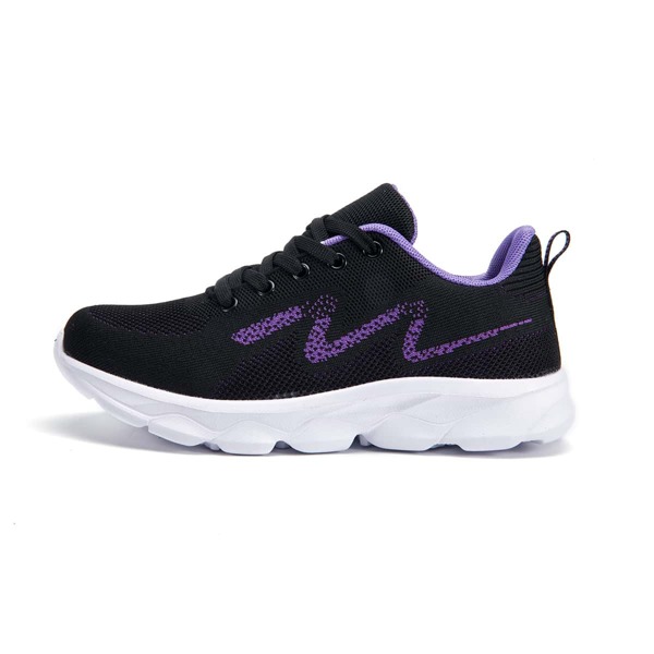 

Minimalist Graphic Breathable Running Shoes, Purple