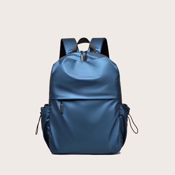 

Men Minimalist Large Capacity Backpack, Blue