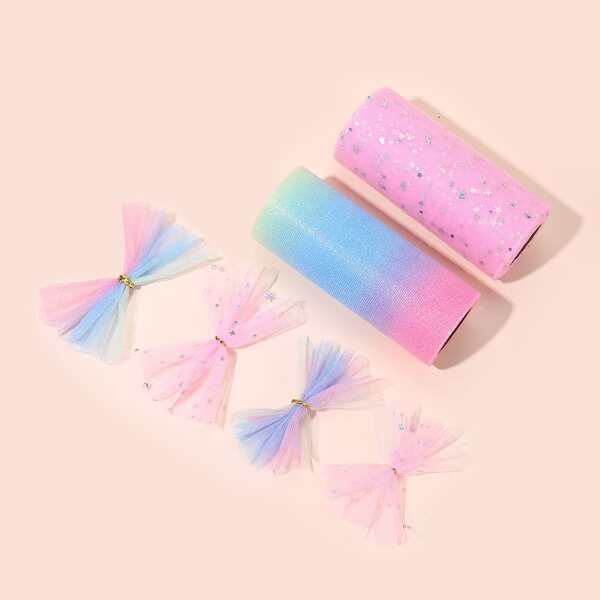 

2rolls Sequins Decor Ribbon, Multicolor