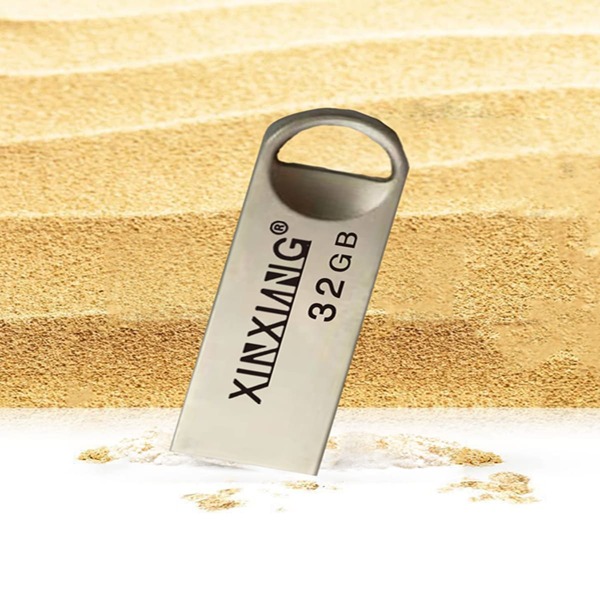 

USB-флеш-накопитель 32GB, Серебряные