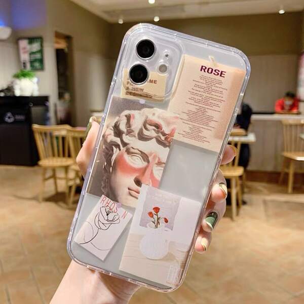 

Aesthetic Collage Clear Phone Case