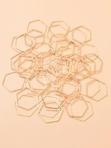 50pcs Geometric DIY Jewelry Accessory