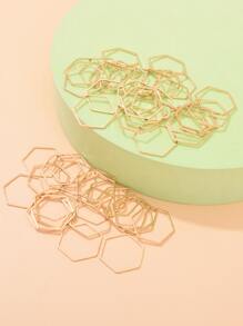 50pcs Geometric DIY Jewelry Accessory