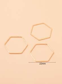 50pcs Geometric DIY Jewelry Accessory