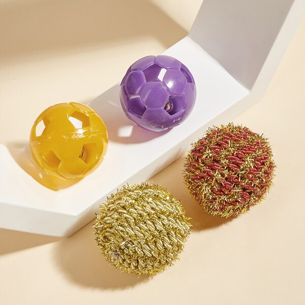 

1pc Random Color Pet Chasing Ball, Multicolor