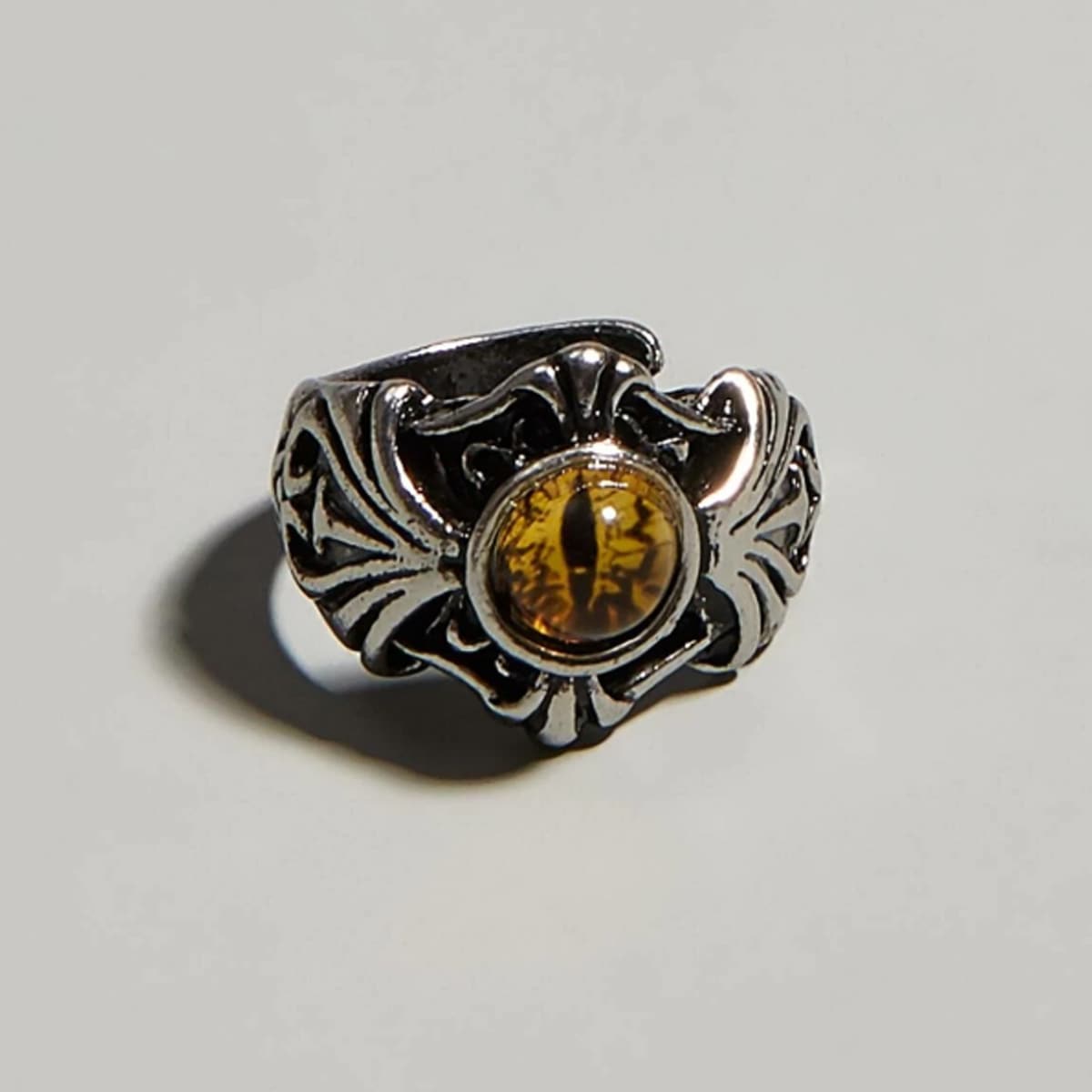 

Cat Eye Decor Ring, Yellow