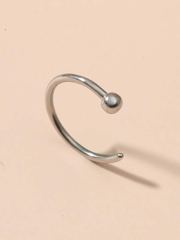 Stainless Steel Nose Cuff SHEIN USA