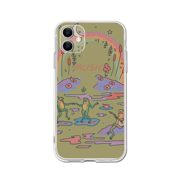 

Frog Painted Phone Case, Multicolor