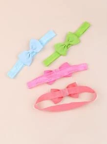 bilicaca 10pcs/Pack Baby Headband, Practical & Versatile, Minimalist Design - Multicolor - View 3