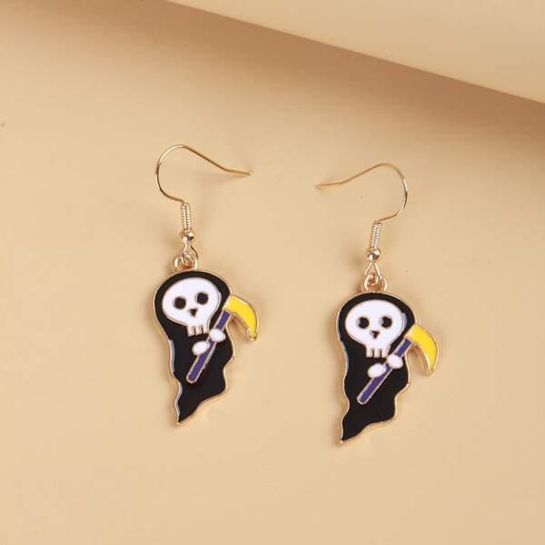 

Halloween Ghost Drop Earrings, Multicolor