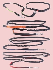 1入組隨機色寵物戶外牽引繩帶皮帶 - 彩色 - 查看 2