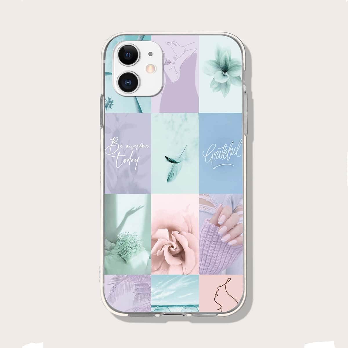 

Aesthetic Collage Phone Case, Multicolor
