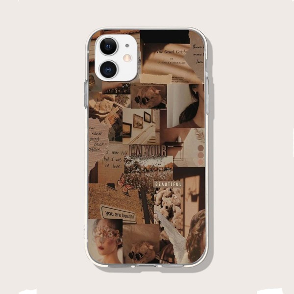 

Aesthetic Collage Phone Case, Multicolor