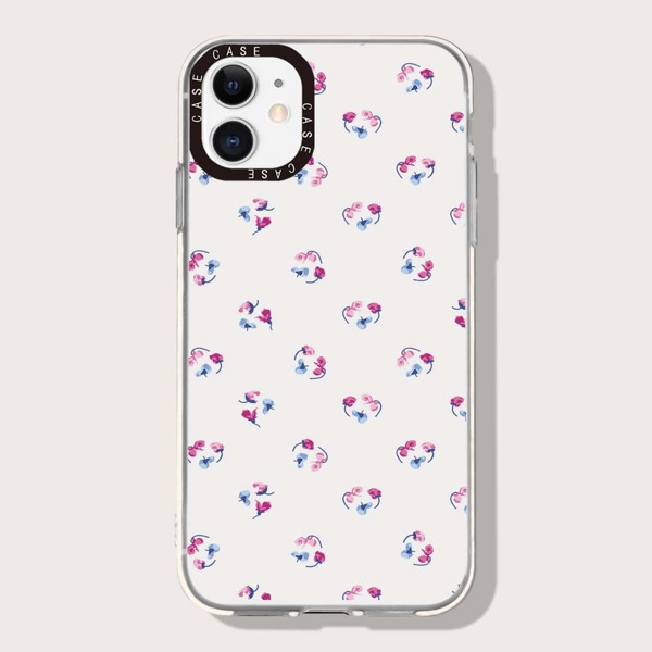 

Ditsy Floral Clear Phone Case
