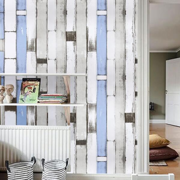 

Wooden Pattern Wall Paper, Multicolor