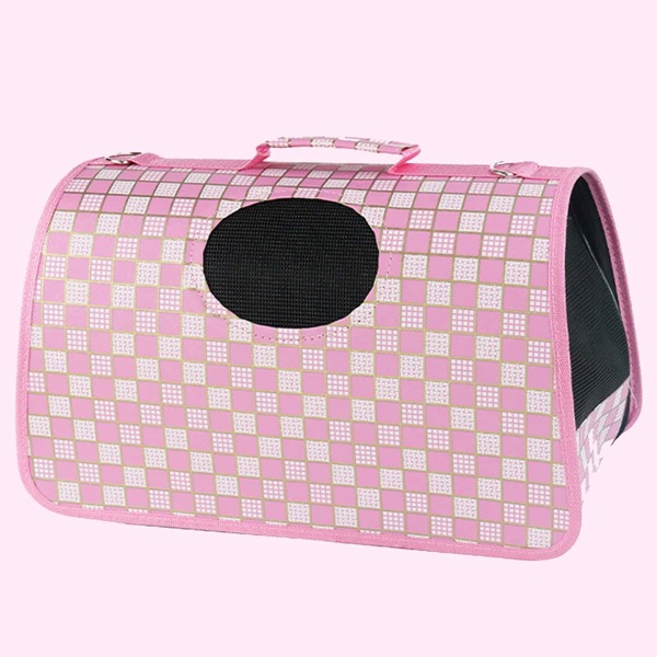 

Plaid Pattern Pet Carrier Bag, Multicolor