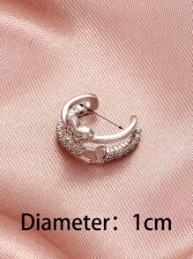 Cubic Zirconia Butterfly Ear Cuff