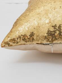 亮片腰枕枕套不附內芯 - 金色 - 查看 5