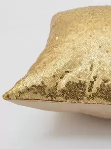 亮片腰枕枕套不附內芯 - 金色 - 查看 6