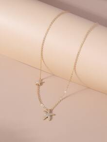 Collar estrella de mar - Amarillo Oro - Ver 2