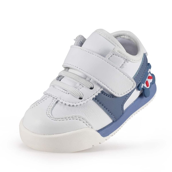 

Girls Two Tone Stitch Detail Velcro Strap Sneakers, Multicolor