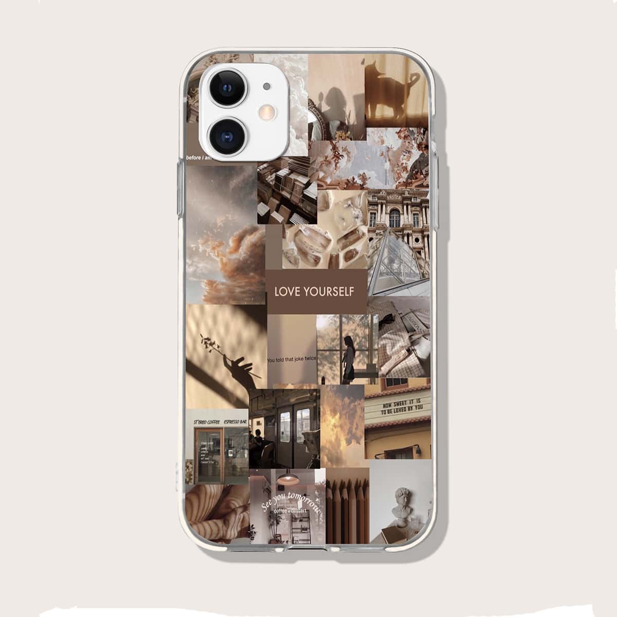 

Aesthetic Collage Phone Case, Multicolor