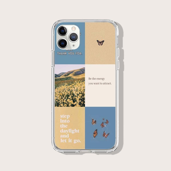 

Aesthetic Collage Phone Case, Multicolor