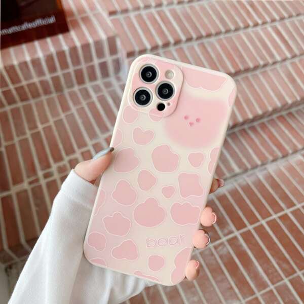 

Cartoon Bear Phone Case, Multicolor