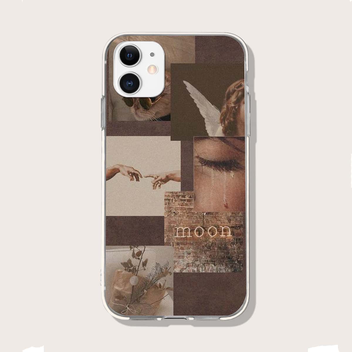 

Aesthetic Collage Phone Case, Multicolor