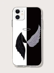 Wings Pattern Phone Case - Multicolor - View 1