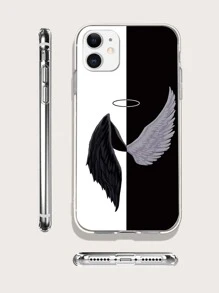 Wings Pattern Phone Case - Multicolor - View 3