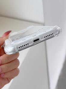 Clear Card Slot Phone Case - Multicolor - View 3