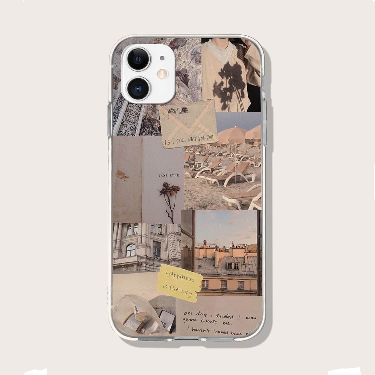 

Aesthetic Collage Phone Case, Multicolor