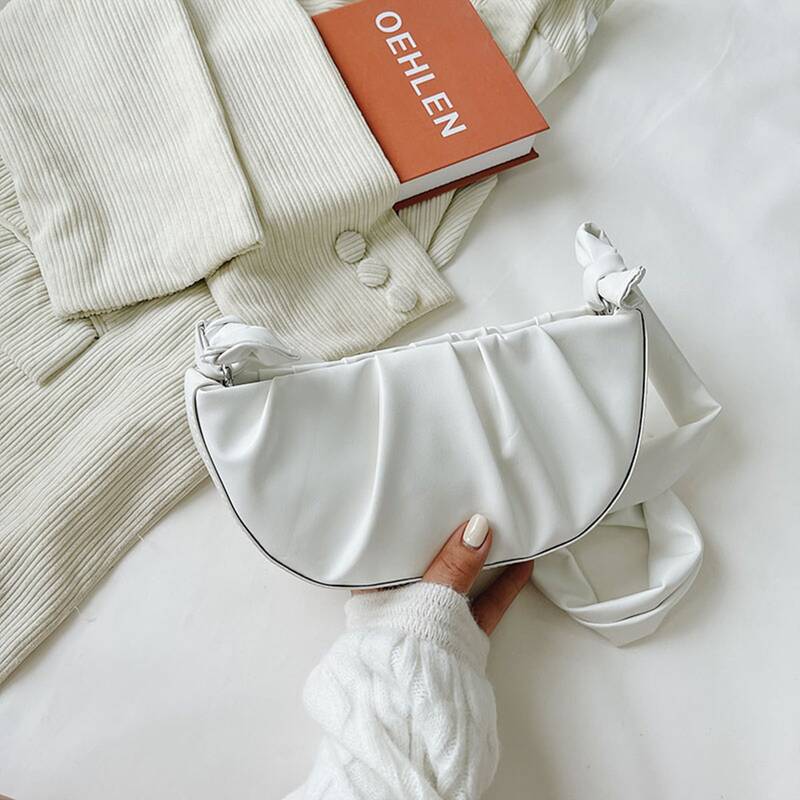 

Minimalist Shoulder Bag, White