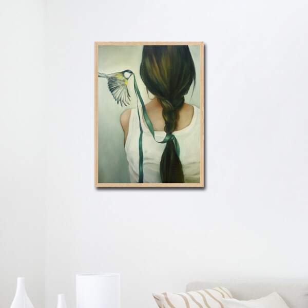 

Figure Graphic Unframed Painting, Multicolor