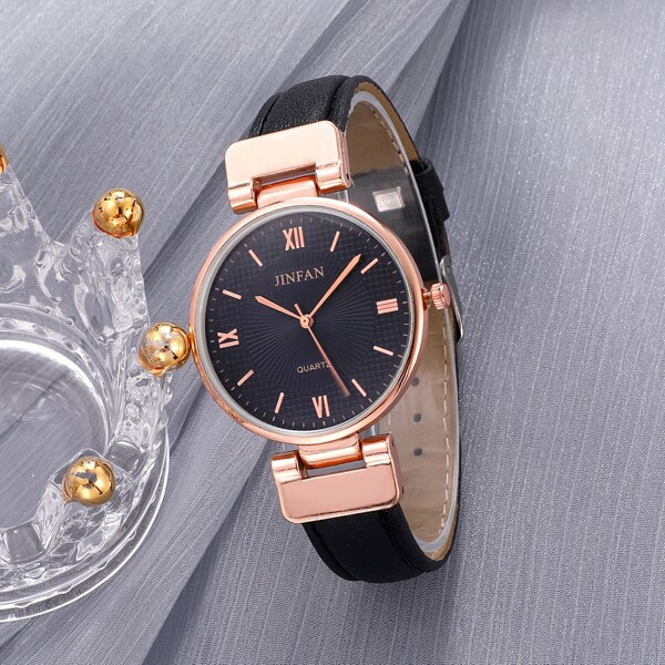

Round Pointer Quartz Watch
