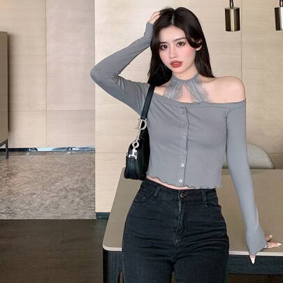 티 퍼즐 레이스 앞 버튼 하터