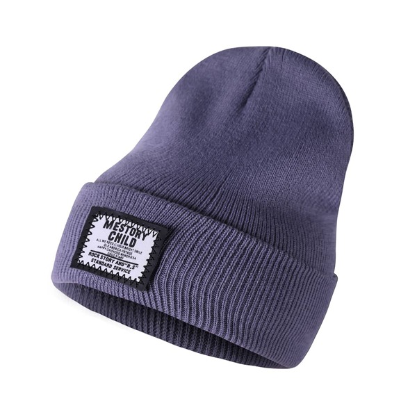 

Label Decor Beanie, Navy blue