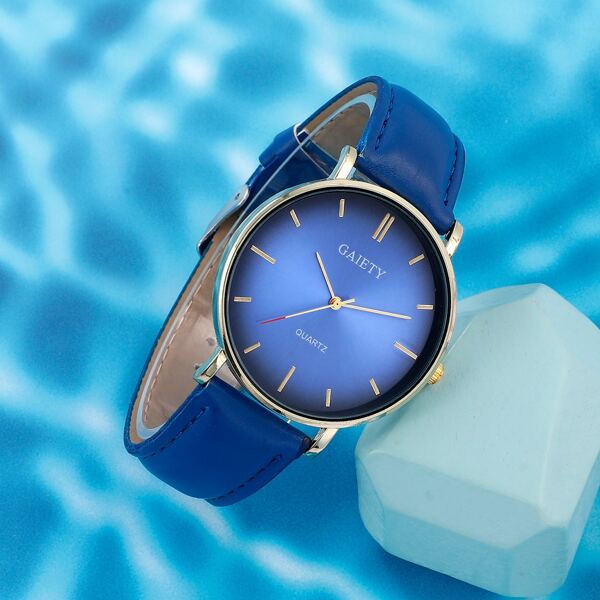 

Round Pointer Quartz Watch