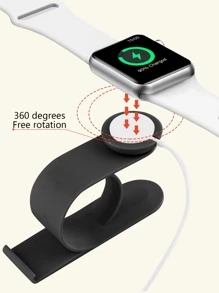 1 pieza Cargador inalámbrico Soporte - Negro - Ver 2
