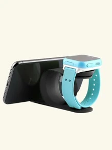 1 pieza Cargador inalámbrico Soporte - Negro - Ver 4