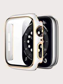 Funda compatible con Apple Watch con diseño de diamante de imitación - Multicolor - Ver 1