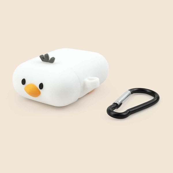 

Чехол для Airpods в форме утки, Белый
