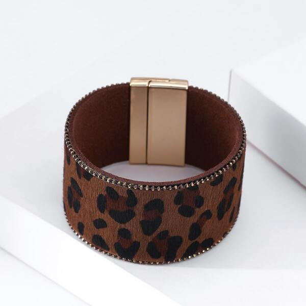 

Leopard Print Bracelet, Multicolor